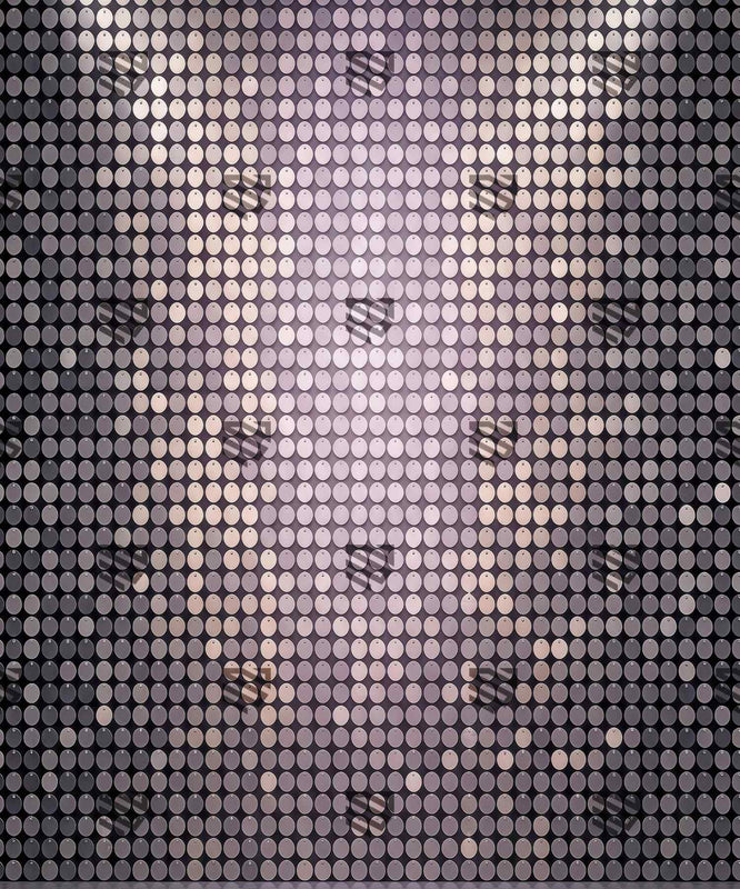 Silver Shimmer Grid Photography Backdrop for Studio Shoots