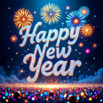 Sparkling New Beginnings Backdrop