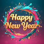 Splash Color Celebration Backdrop