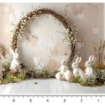 Bunny Garden Photoshoot Backdrop