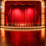 Stage of Dramatic Lights Backdrop