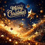 Starlit Christmas Magic Backdrop