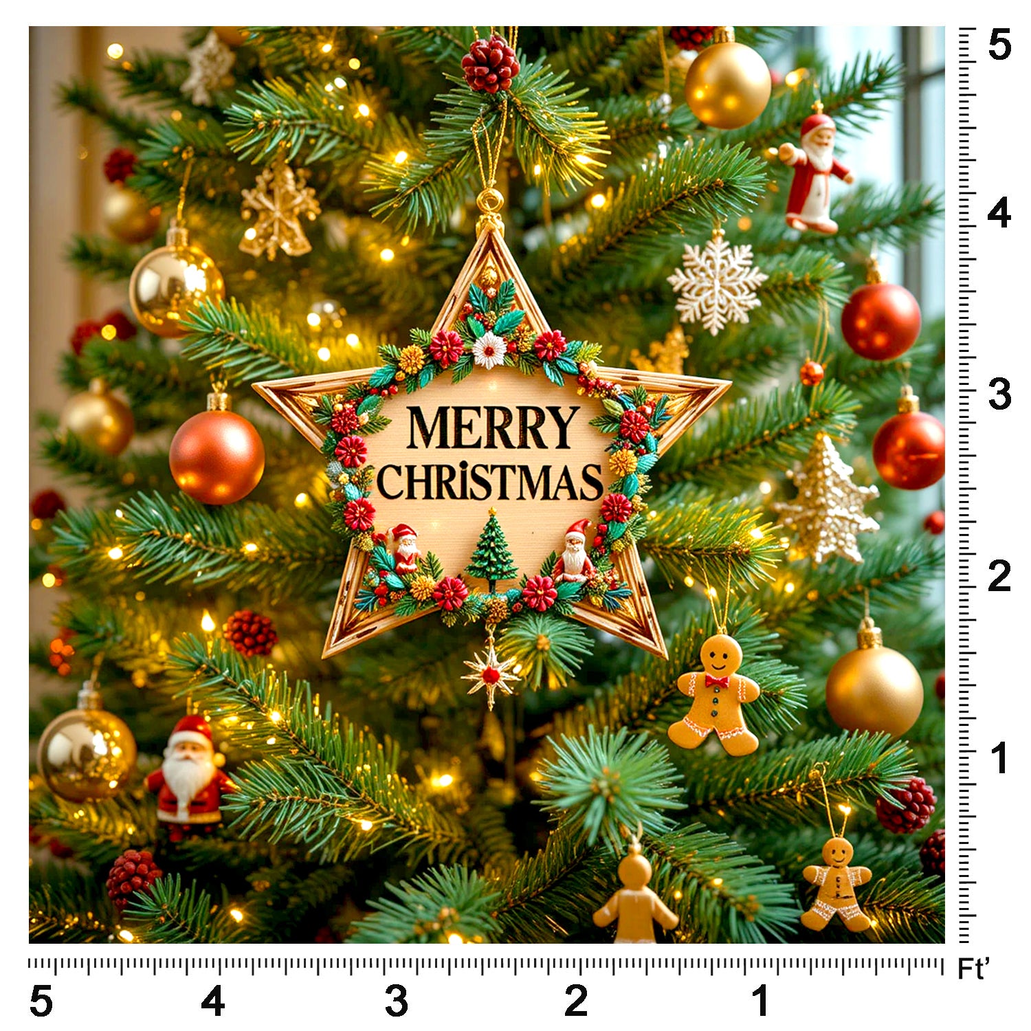 Starry Christmas Tree