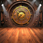 Steampunk Time Vault Backdrop