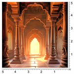 Golden Temple Courtyard Backdrop