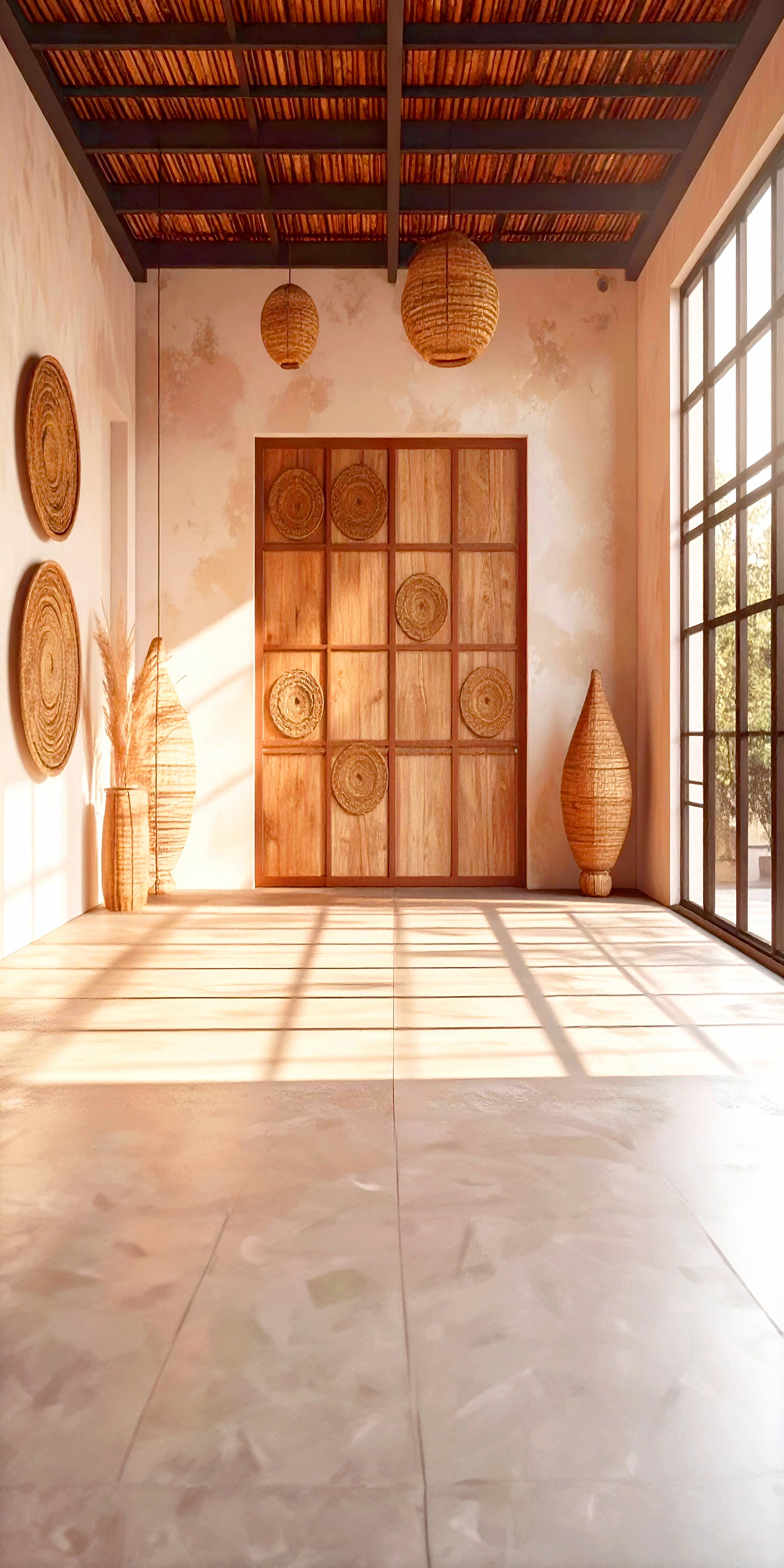 Sunlit Rustic Minimalism