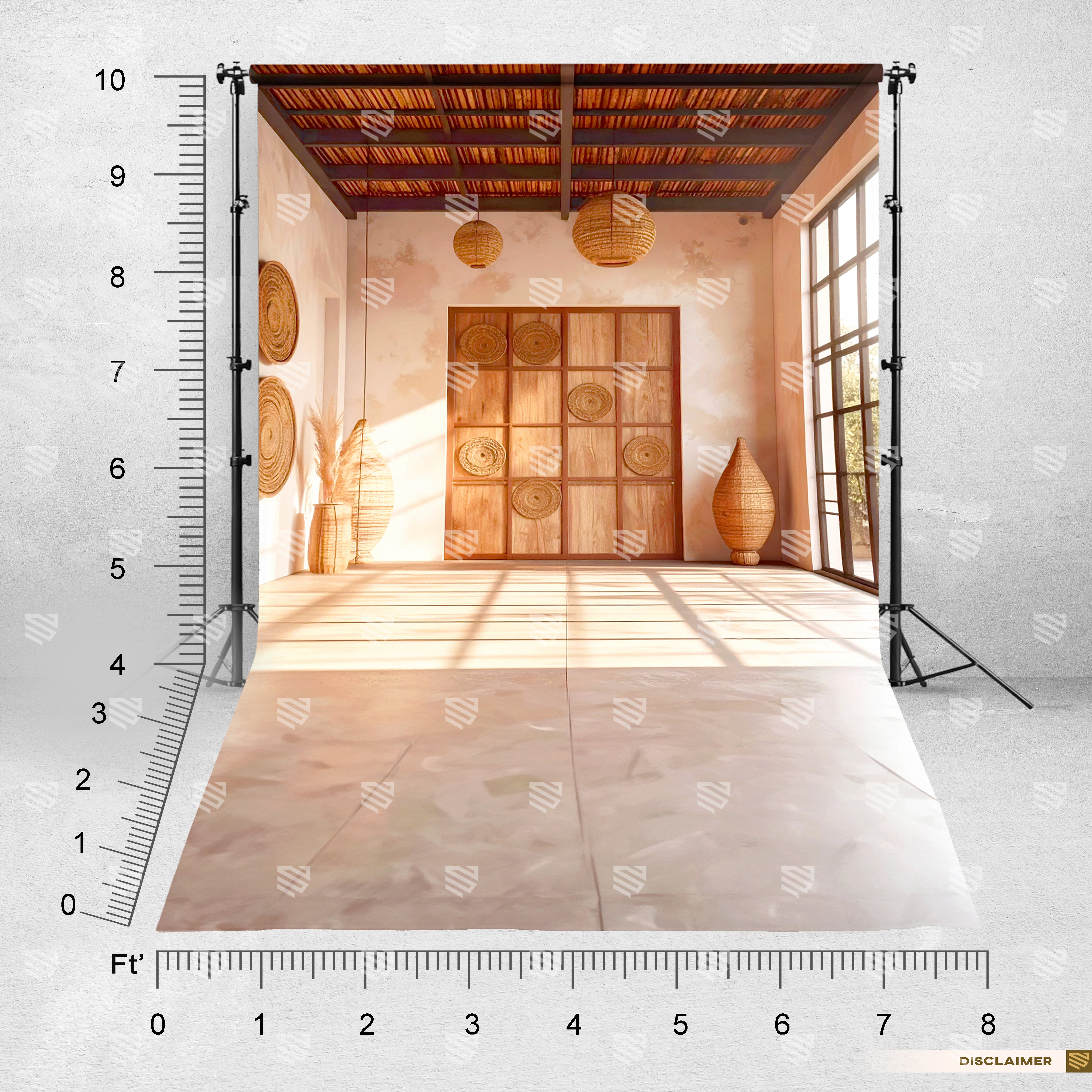 Sunlit Rustic Minimalism