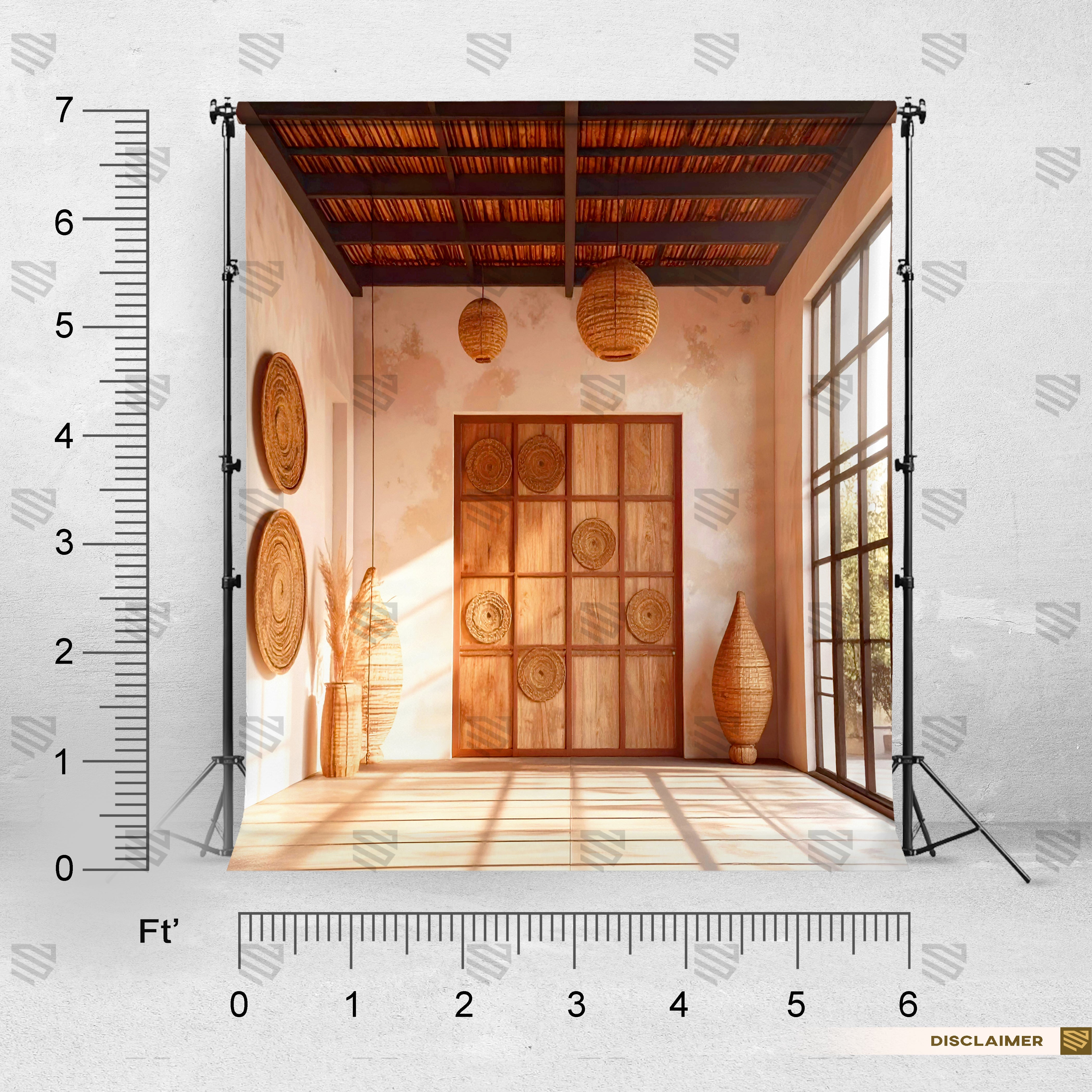 Sunlit Rustic Minimalism