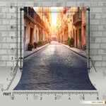 Baby Photoshoot Street Backdrop