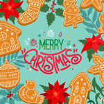 Sweet Christmas Delights Backdrop
