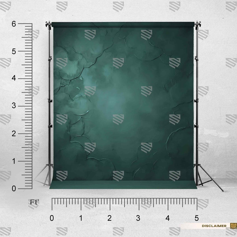 Teal Enigma Textured Photography Backdrop