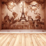Timeless World Travel Backdrop