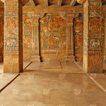 Timeless Temple Murals Backdrop
