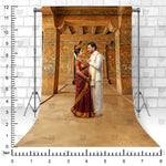 Temple Murals Maternity Backdrop