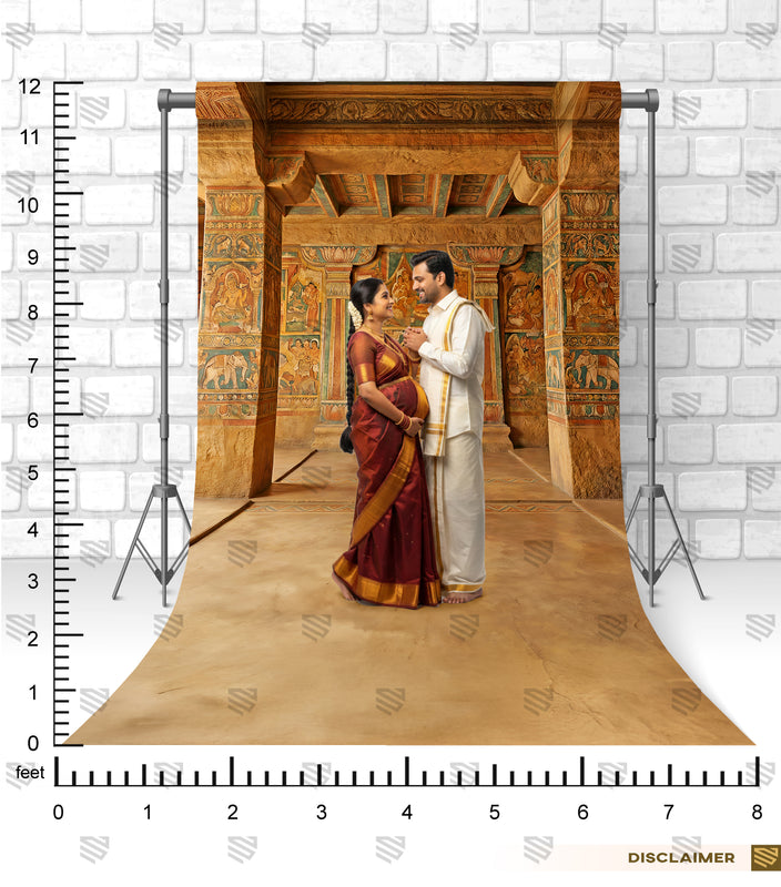 Timeless Temple Murals - Maternity Backdrop