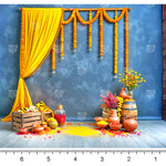 Haldi Theme Photoshoot Backdrop