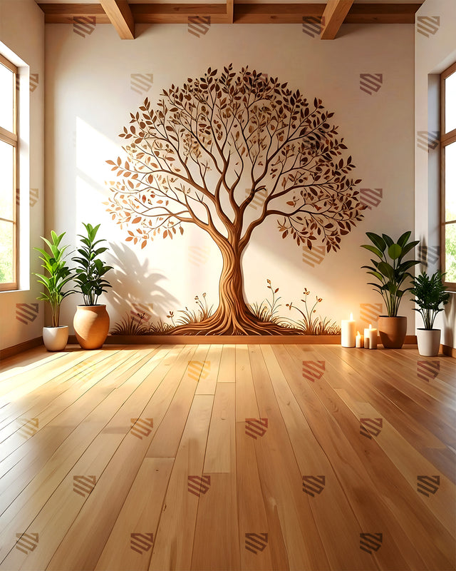 Tree of Life Interior - Podcast Backdrop
