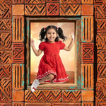 Tribal Window Open Frame Backdrop for studio photography