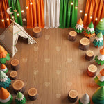 Tricolor Nature Escape Newborn Baby Photography Backdrop