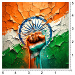 Patriotic Tricolour Background