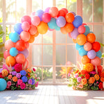 Tropical Bloom Arch Backdrop