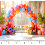 Tropical Garden Arch Backdrop