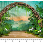Tropical Arch Photo Backdrop