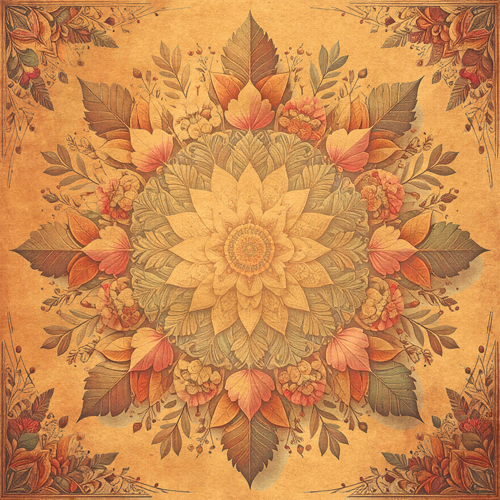 Earthy Blossom Mandala
