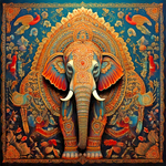 Elephant of Grandeur Backdrop