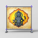 Ramlalla Temple Backdrop