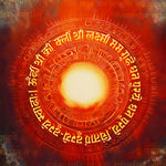 Shree Lakshmi Mantra Mandala Backdrop