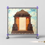 Mandir Pravesh Dwar Backdrop