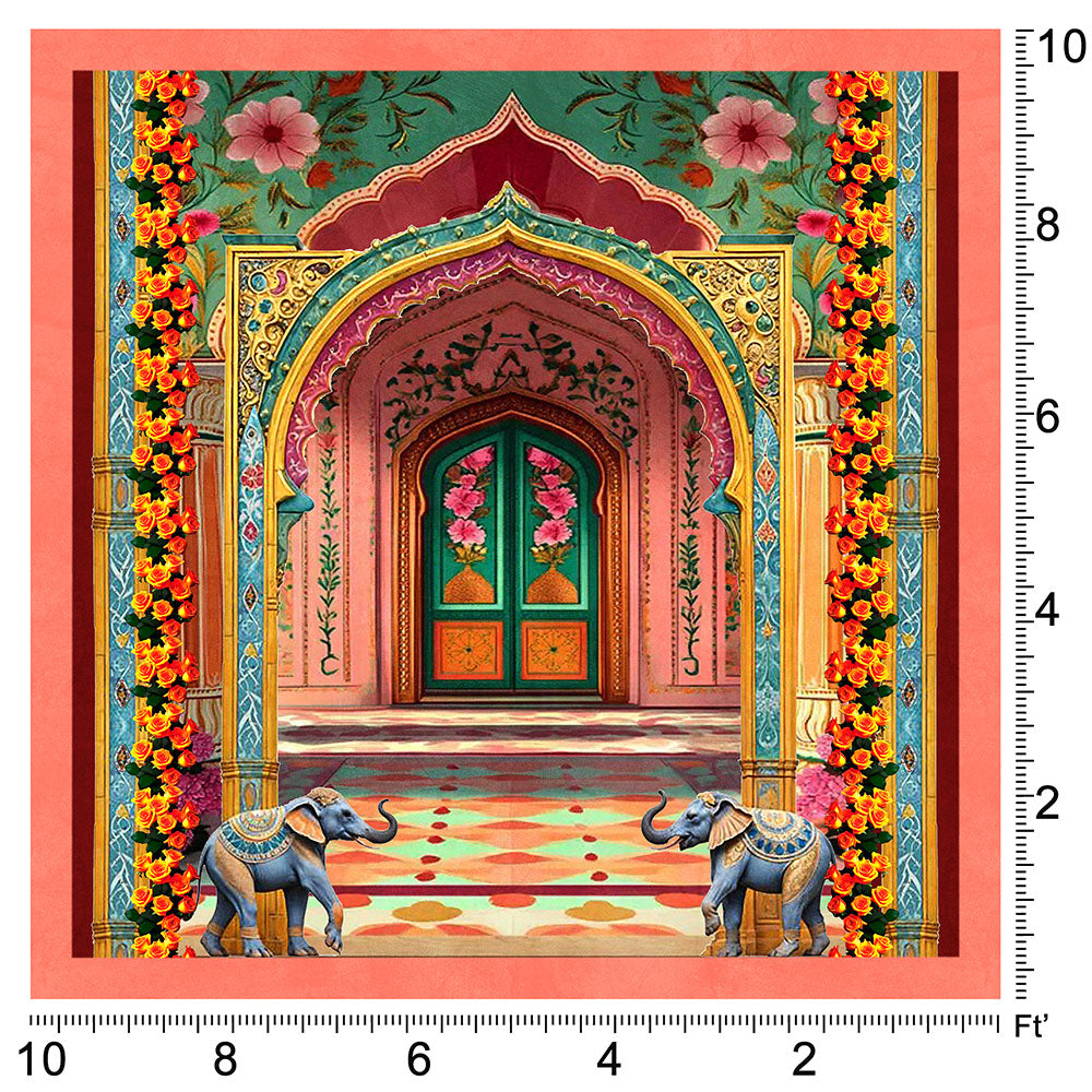 Floral Majesty – Royal Arch of Blooms