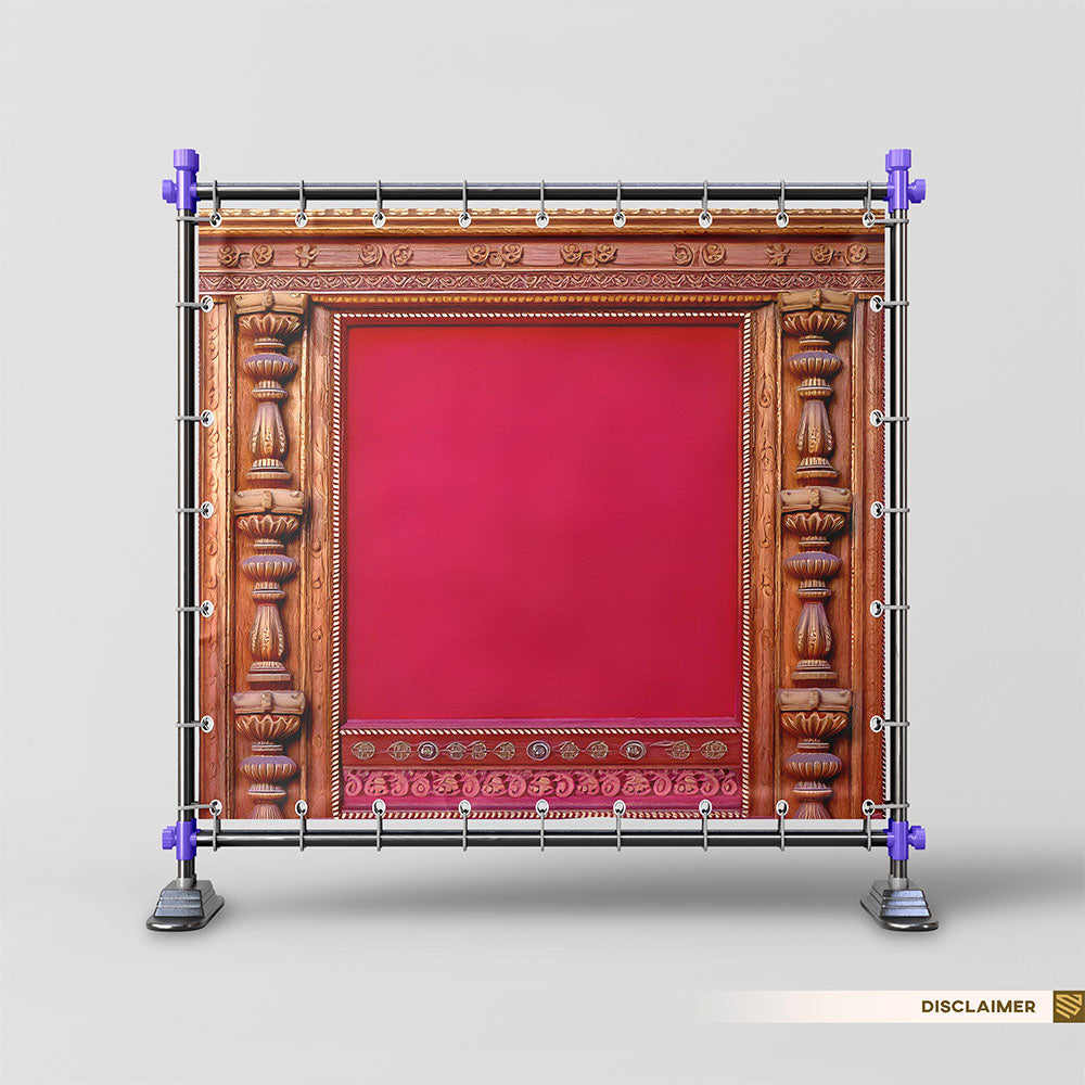 Sanskritik Mandir Ka Shobha Frame