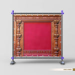 Mandir Shobha Frame Backdrop 