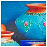 Traditional Matka Decor Backdrop
