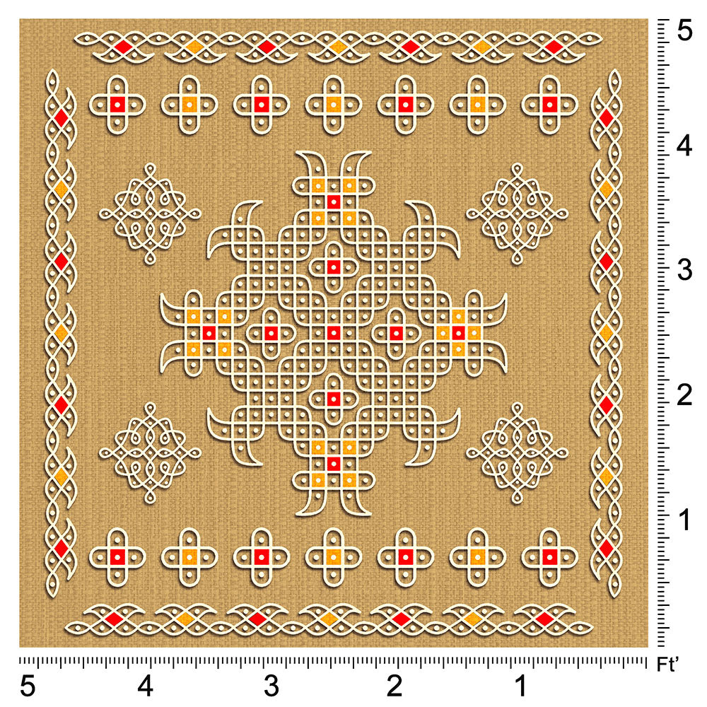 Traditional Rangoli Art