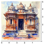 Mandir Photography Backdrop