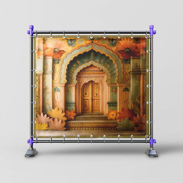 Blossomed Grandeur – Pastel Heritage Arch second image