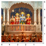 Lord Ram Temple Backdrop