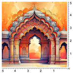 Ornate Palace Gateway Backdrop