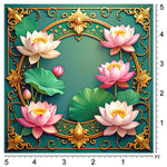 Lotus Theme Backdrop 