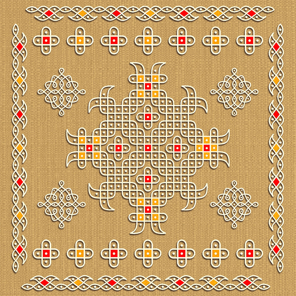 Traditional Rangoli Art