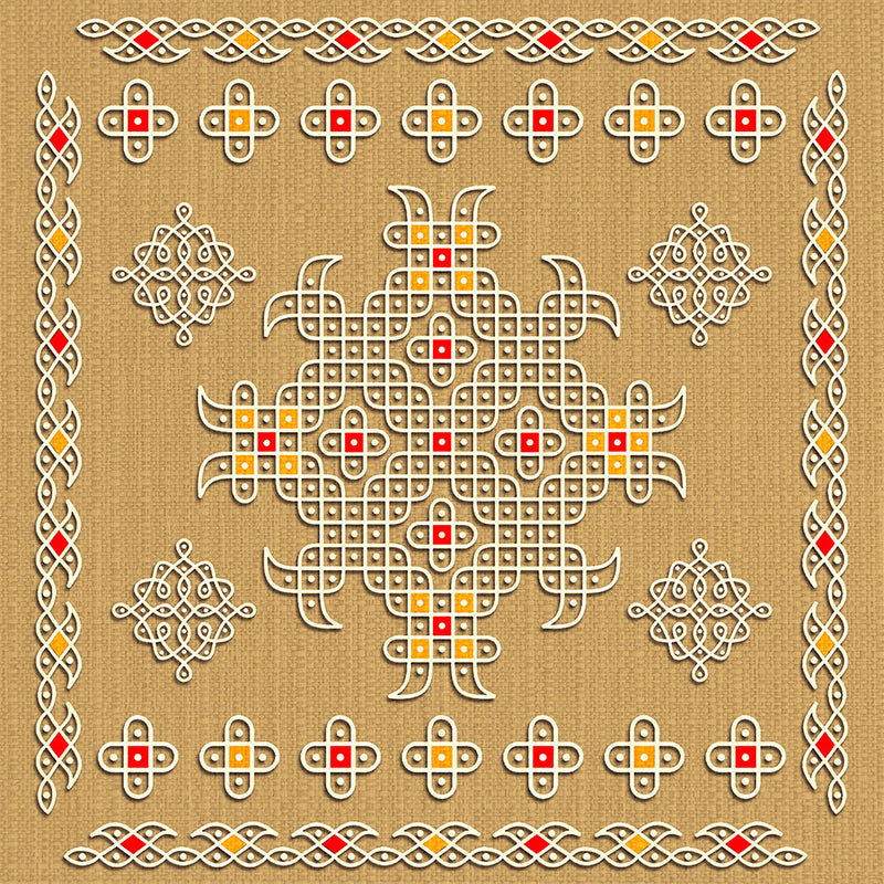 Traditional Rangoli Art