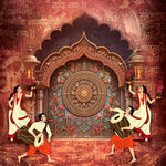 Temple Stage Backdrop