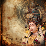 Divine Grace of Maa Devi Backdrop