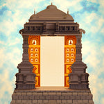 Divya Mandir Pravesh Dwar Backdrop