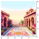 Royal Courtyard Backdrop