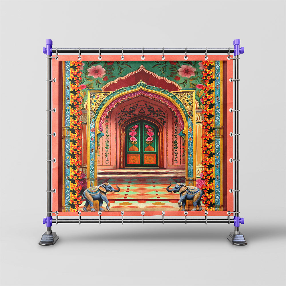 Floral Majesty – Royal Arch of Blooms