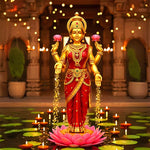 Mahalakshmi Divya Pratima Backdrop